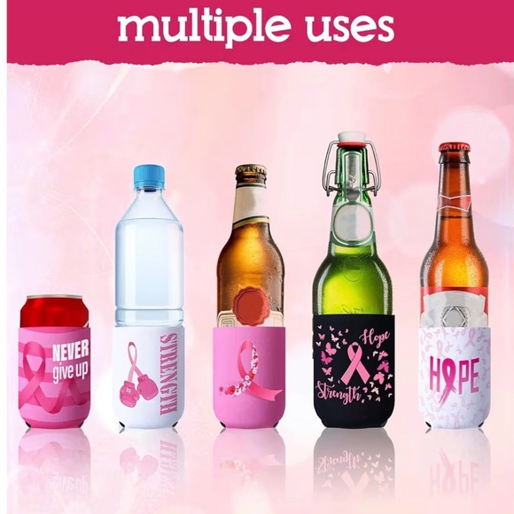 (Pick) One Pink Breast Cancer Awareness Can Cooler - Picture 15 of 16